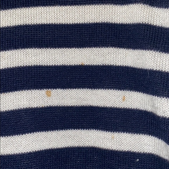 Cold Shoulder Striped Sweater - Picture 5 of 6